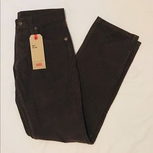 Levi’s 511 Slim Brown Stretch Corduroys